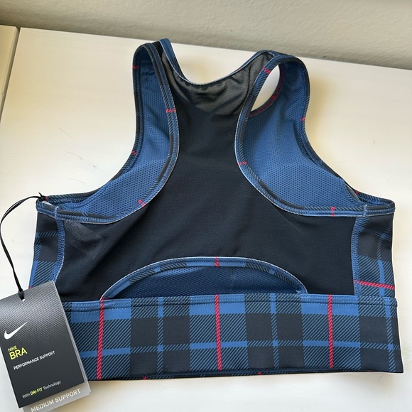 NIKE WOMENS SPORTS BRA CROP TOP - Picture 2 of 2
